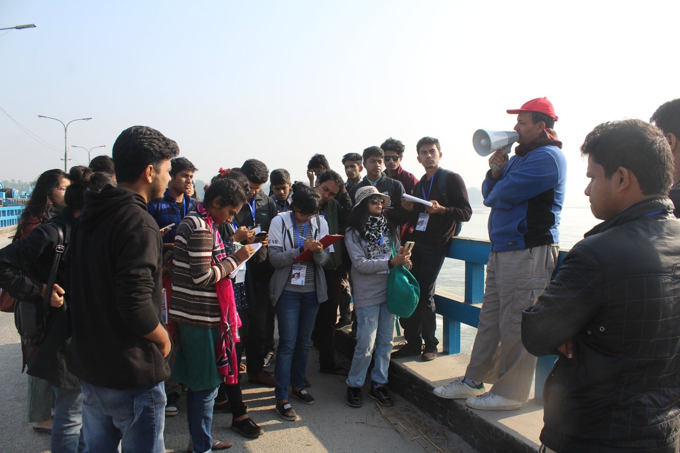 Field briefing on the Teesta Barrage